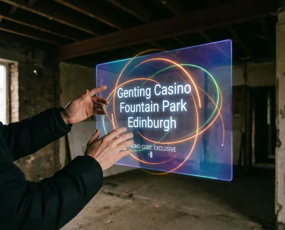 entering a promo code for rewards — Genting Casino Fountain Park Edinburgh